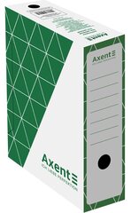 Архивная коробка Axent, А4, 350х255х80мм, зеленая сп. цена и информация | Kanceliarinės prekės | pigu.lt