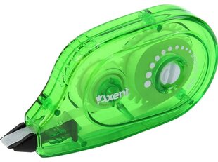 Korekcinė juostelė Axent, 5mm x 6m, žalios sp. korpusas kaina ir informacija | Rašymo priemonės | pigu.lt