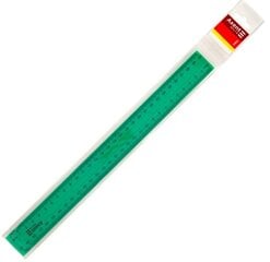 Plastikinė liniuotė Axent Delta, 30cm, žalia, 30 vnt. kaina ir informacija | Kanceliarinės prekės | pigu.lt