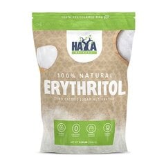 Eritritolis Haya Labs 100% Natural Erythritol, 1000 g цена и информация | Функциональные продукты питания (суперфуд) | pigu.lt