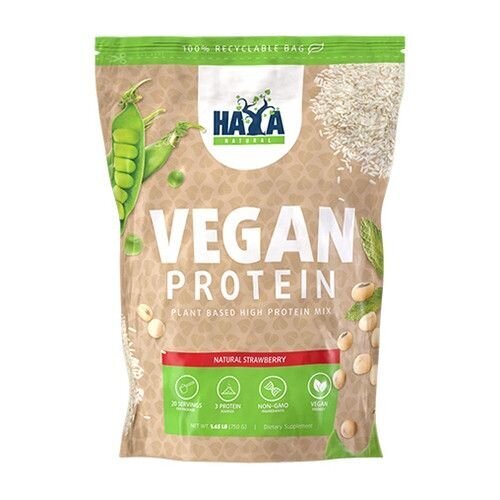 Veganiškas proteinas Haya Labs Vegan Protein Latte Macchiato, 750 g kaina ir informacija | Baltymai | pigu.lt