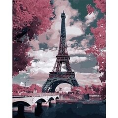 Tapyba pagal skaičius Eifelio bokštas Maaleo, 40 x 50 cm kaina ir informacija | Tapyba pagal skaičius | pigu.lt