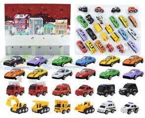 Advento kalendorius berniukams Automobiliai KA6 kaina ir informacija | Žaislai berniukams | pigu.lt