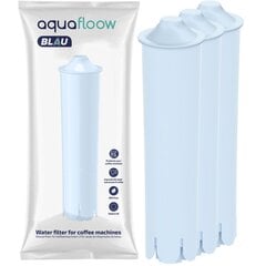 AquaFloow Blau, 3 vnt. kaina ir informacija | Vandens filtrai | pigu.lt