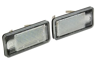 LED numerių apšvietimo lemputės Canbus Plug & Play цена и информация | Автомобильные лампочки | pigu.lt