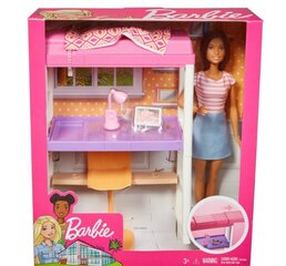 Miegamasis lėlei Barbie, 33cm kaina ir informacija | Žaislai mergaitėms | pigu.lt