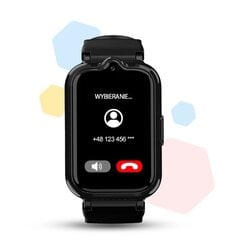 Manta Junior Joy 4G SWK03BK Black цена и информация | Смарт-часы (smartwatch) | pigu.lt