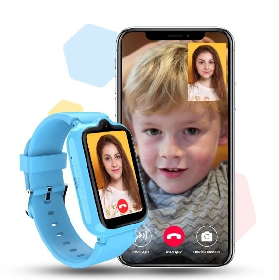 Manta Junior Joy 4G Blue kaina ir informacija | Išmanieji laikrodžiai (smartwatch) | pigu.lt