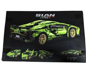 Konstruktorius Sian FK 937 Lamborghini Huracan, 1290 d. kaina ir informacija | Konstruktoriai ir kaladėlės | pigu.lt