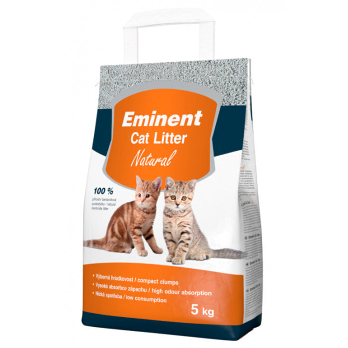 Bekvapis kačių kraikas Eminent Cat Litter, 5kg цена и информация | Kraikas katėms | pigu.lt