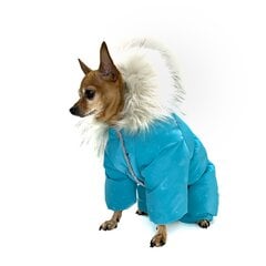 Žieminis kombinezonas šunims Shine, mėlynas, įv. dydžių kaina ir informacija | Drabužiai šunims | pigu.lt
