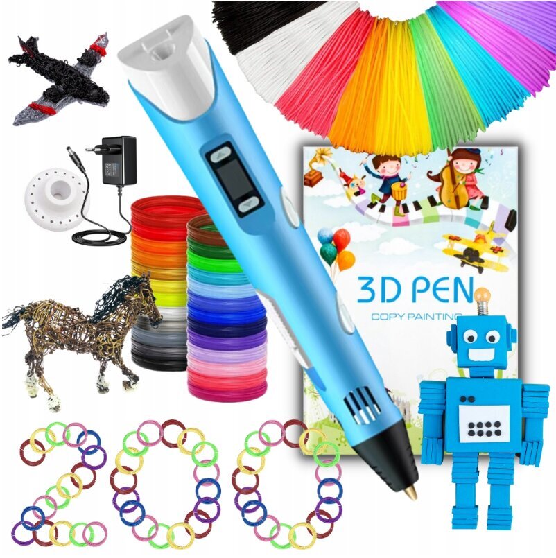 3d rašiklis, 3D spausdintuvas Hikey цена и информация | Išmanioji technika ir priedai | pigu.lt
