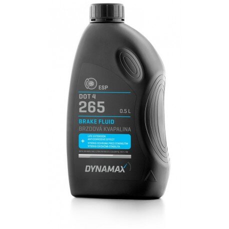 Stabdžių skystis Dynamax 265 Dot4 ESP, 0,5 l цена и информация | Autochemija | pigu.lt