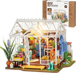 Konstruktorius Mini namas 3D Robotime Dreamy Garden House kaina ir informacija | Konstruktoriai ir kaladėlės | pigu.lt