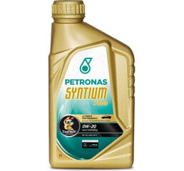 Petronas Syntium 7000 VO 0W-20 variklių alyva, 1L kaina ir informacija | Petronas Autoprekės | pigu.lt