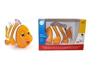 Interaktyvi žuvis CLOWNFISH Huile Toys kaina ir informacija | Žaislai kūdikiams | pigu.lt