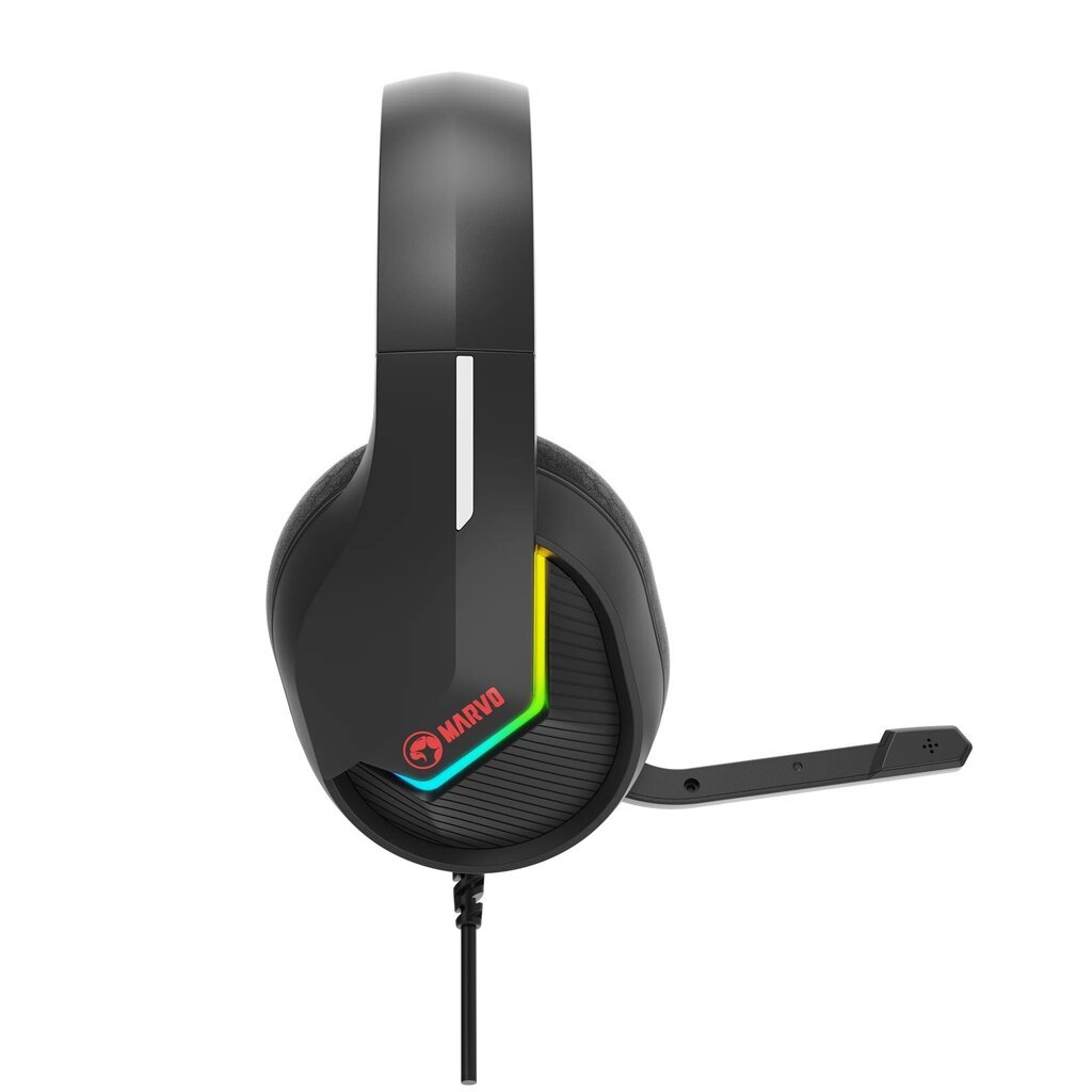 Marvo 8618 Black RGB kaina ir informacija | Ausinės | pigu.lt