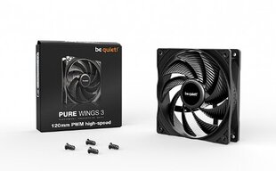 Be Quiet Pure Wings 3 PWM BL106 цена и информация | Компьютерные вентиляторы | pigu.lt