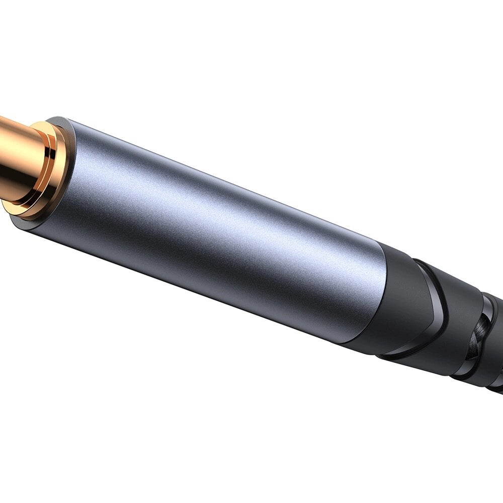 Joyroom stereo audio cable AUX 3.5 mm mini jack - Lightning for iPhone iPad 1.2 m black (SY-A06) kaina ir informacija | Adapteriai, USB šakotuvai | pigu.lt