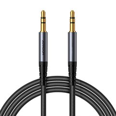 Audio kabelis Joyroom SY-A08 3,5mm to 3,5mm 1.2m juodas kaina ir informacija | Adapteriai, USB šakotuvai | pigu.lt