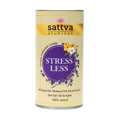 Vonios druska Sattva Ayurveda Stress Less, 300 g kaina ir informacija | Dušo želė, aliejai | pigu.lt