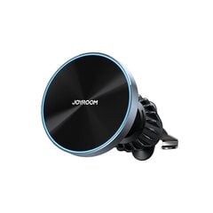 Автомобильная зарядка-держатель магнитный Joyroom JR-ZS240 Pro MagSafe 15W черный цена и информация | Держатели для телефонов | pigu.lt