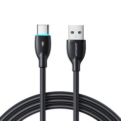 USB кабель Joyroom S-A30 USB to USB-C 3A 1.0m черный цена и информация | Кабели для телефонов | pigu.lt