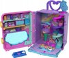 Lėlių namas lagamine Polly Pocket Holiday Resort Mattel HKV43 kaina ir informacija | Žaislai mergaitėms | pigu.lt