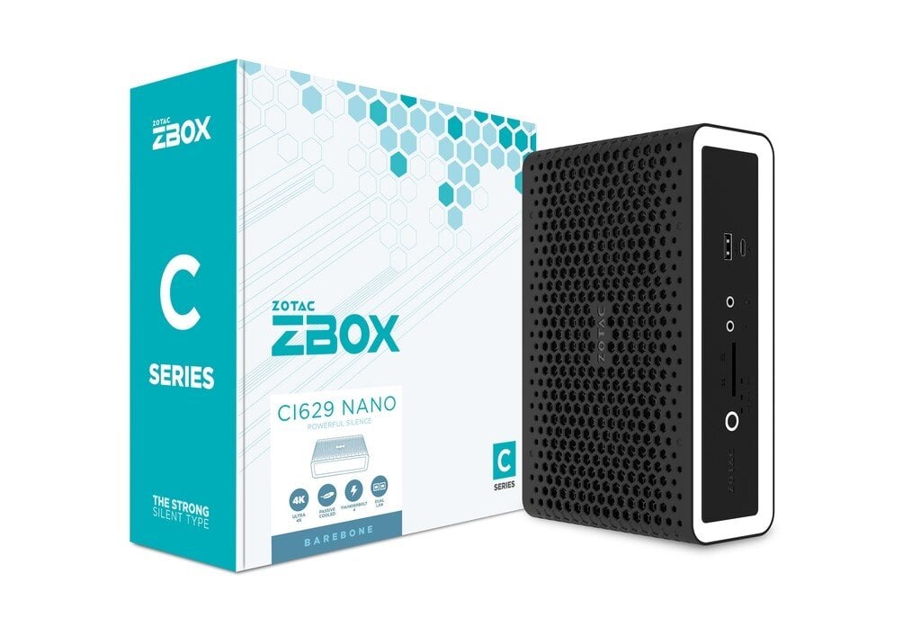 Zotac ZBOX CI629 Nano цена и информация | Stacionarūs kompiuteriai | pigu.lt