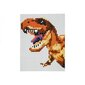 Lipni dėlionė su dinozauru Lean Toys kaina ir informacija | Dėlionės (puzzle) | pigu.lt