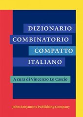 Dizionario Combinatorio Compatto Italiano kaina ir informacija | Užsienio kalbos mokomoji medžiaga | pigu.lt