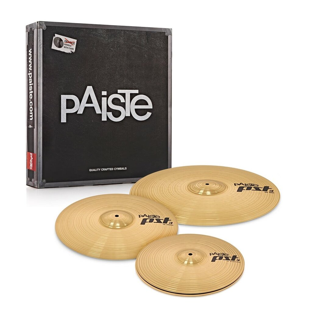 Būgnų lėkščių komplektas Paiste PST 3 Universal kaina ir informacija | Priedai muzikos instrumentams | pigu.lt