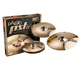 Būgnų lėkščių komplektas Paiste PST 8 Reflector Universal kaina ir informacija | Priedai muzikos instrumentams | pigu.lt