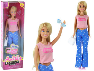 Lėlė Anlily ilgais šviesiais plaukais kaina ir informacija | Žaislai mergaitėms | pigu.lt