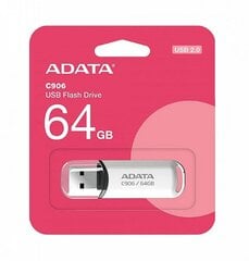 Adata AC906-64G-RWH kaina ir informacija | USB laikmenos | pigu.lt