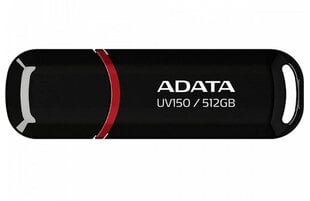 Adata AUV150-512G-RBK kaina ir informacija | ADATA Duomenų laikmenos | pigu.lt