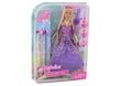 Lėlė princese su violetine suknele Defa Lucy kaina ir informacija | Žaislai mergaitėms | pigu.lt