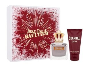 Rinkinys Jean Paul Gaultier Scandal Pour Homme vyrams: tualetinis vanduo EDT, 100 ml + dušo gelis, 75 ml kaina ir informacija | Kvepalai vyrams | pigu.lt