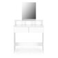 Kosmetinis staliukas Modern Home PWJJDT0070, baltas kaina ir informacija | Kosmetiniai staliukai | pigu.lt