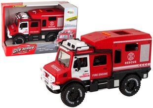 Ugniagesio automobilis su garso ir šviesos efektais Lean Toys kaina ir informacija | Žaislai berniukams | pigu.lt