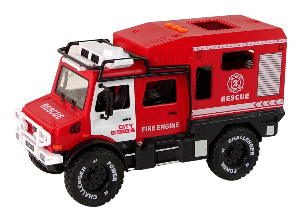 Ugniagesio automobilis su garso ir šviesos efektais Lean Toys kaina ir informacija | Žaislai berniukams | pigu.lt