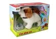 Interaktyvus žaislinis šuniukas su priedais Lean Toys kaina ir informacija | Minkšti (pliušiniai) žaislai | pigu.lt