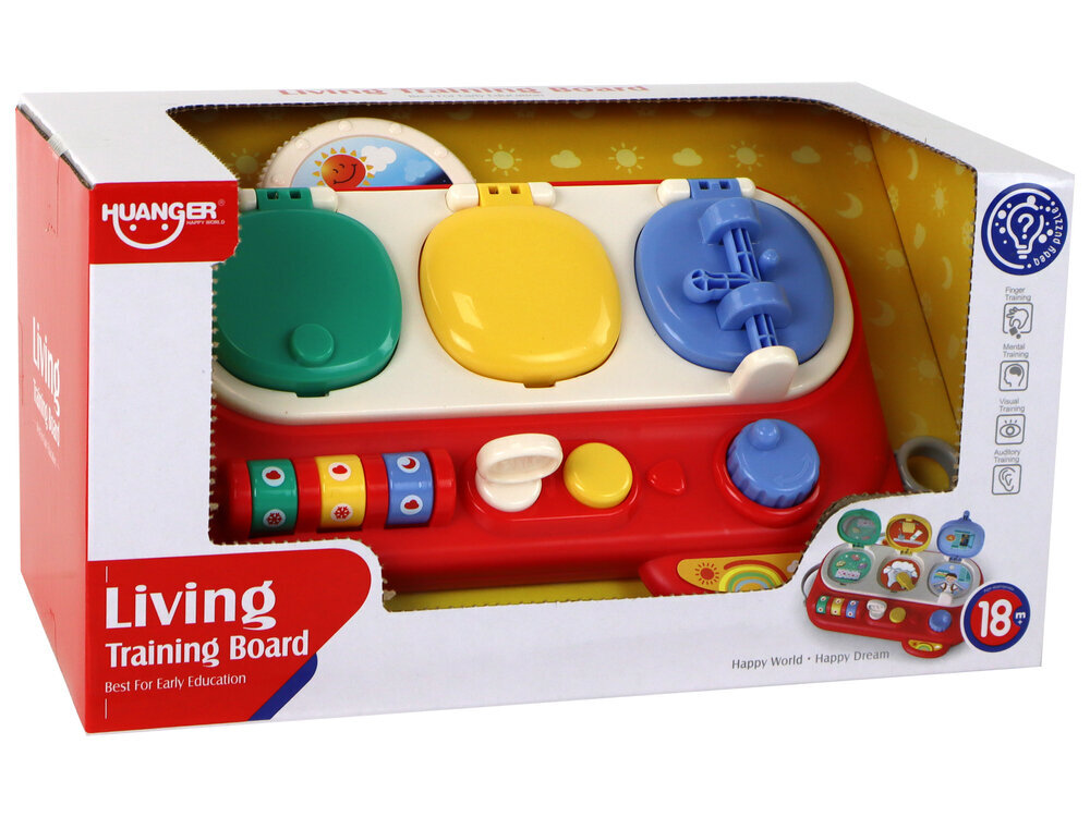 Sensorinis žaislas vaikams Huanger, raudonas цена и информация | Lavinamieji žaislai | pigu.lt