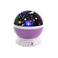 Projektorius - naktinis šviestuvas, violetinis kaina ir informacija | Žaislai kūdikiams | pigu.lt