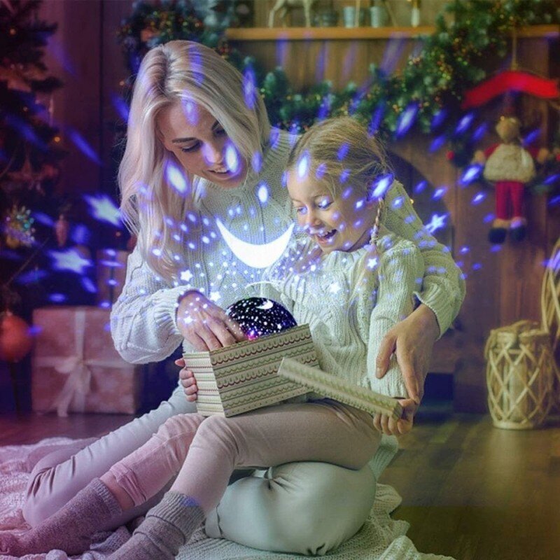 Projektorius - naktinis šviestuvas, violetinis kaina ir informacija | Žaislai kūdikiams | pigu.lt