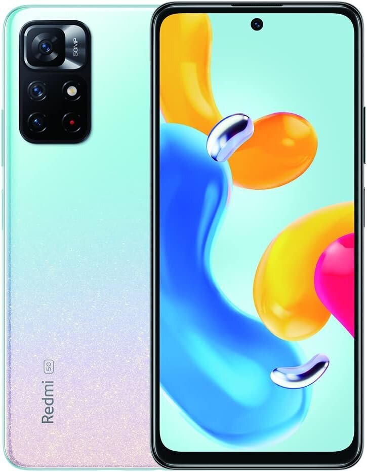 Xiaomi Redmi Note 11S 4/128GB 5G Star Blue цена и информация | Mobilieji telefonai | pigu.lt