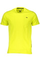 Marškinėliai vyrams Harmont & Blaine INK001021223, geltoni kaina ir informacija | Vyriški marškinėliai | pigu.lt