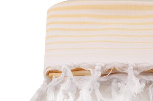 Йога-полотенце, пляжное полотенце, пляжная ткань, жёлтое, 90x180 см цена и информация | Полотенца | pigu.lt