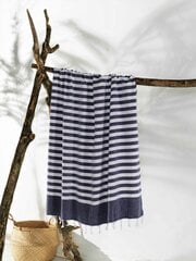 Сауна-плед, пляжное полотенце, сауна-полотенце, морской синий, 95x180 см цена и информация | Полотенца | pigu.lt