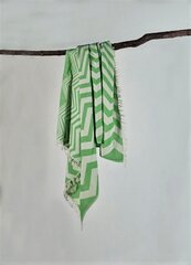Сауна-плед, пляжное полотенце, сауна-полотенце, зеленое, 90x170 см цена и информация | Полотенца | pigu.lt